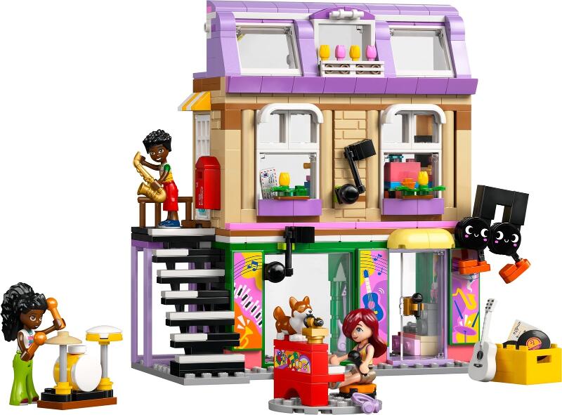 LEGO® Friends 42653 Musikladen & Wohnung