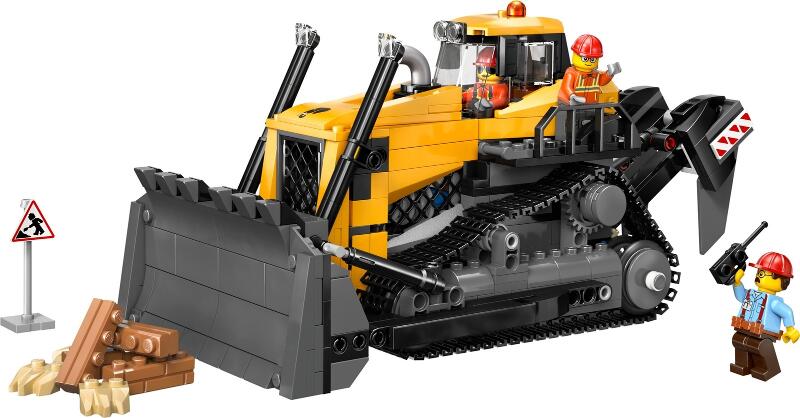 LEGO® City 60466 Gelber Bulldozer