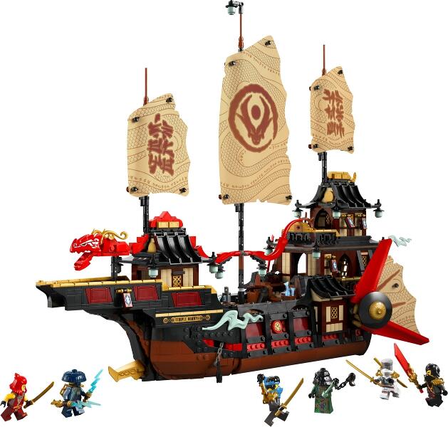 LEGO® Ninjago 71848 Der Tempel-Flugsegler