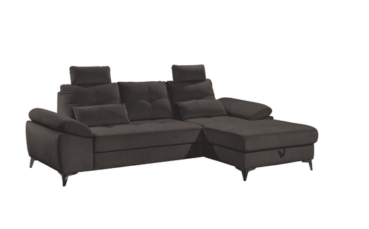 Luxuriöses Ecksofa Auckland mit Schlaffunktion und Bettkasten von Ed Exciting Design