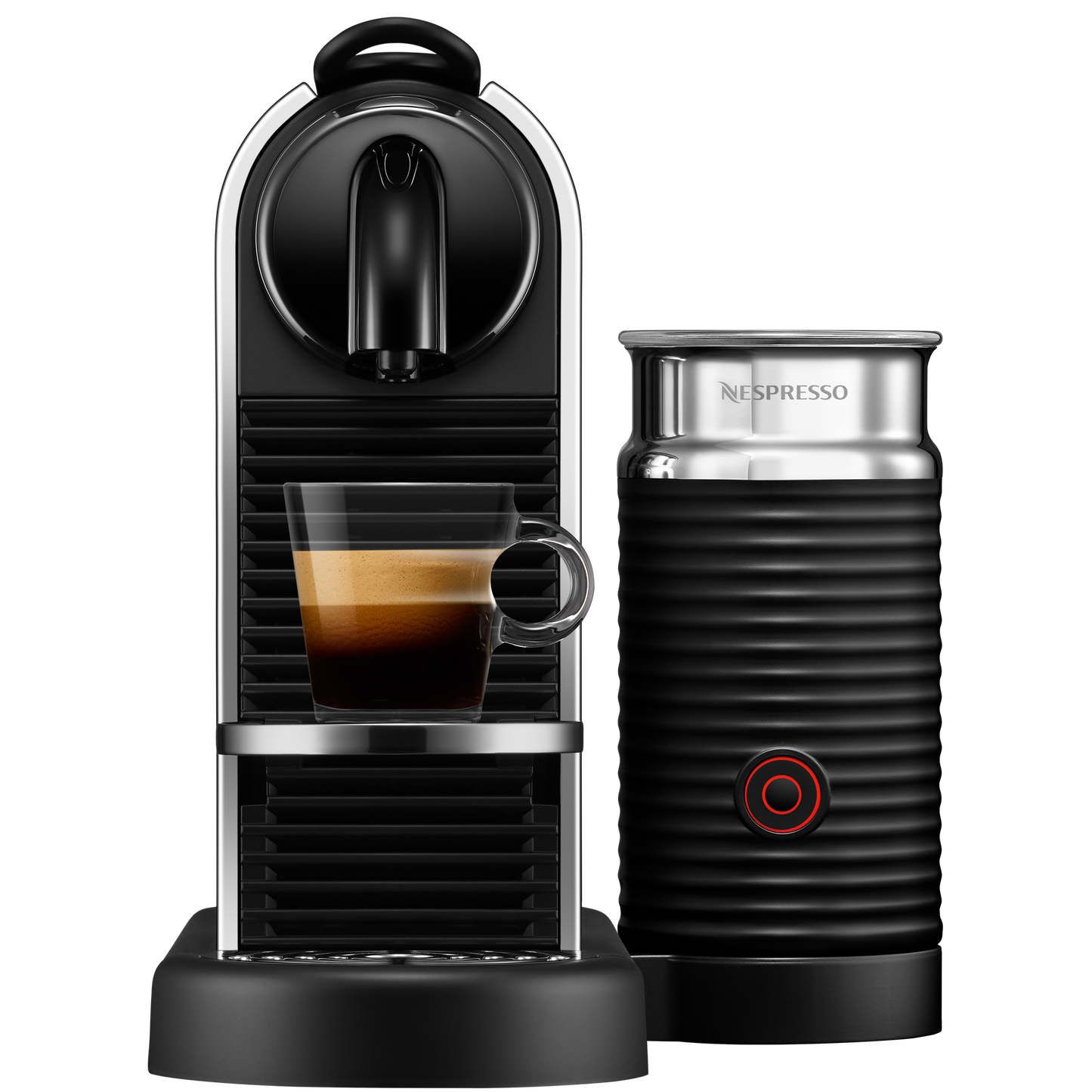 Nespresso CitiZ Platinum&milk D Stainless Steel Original Kaffeemaschine
