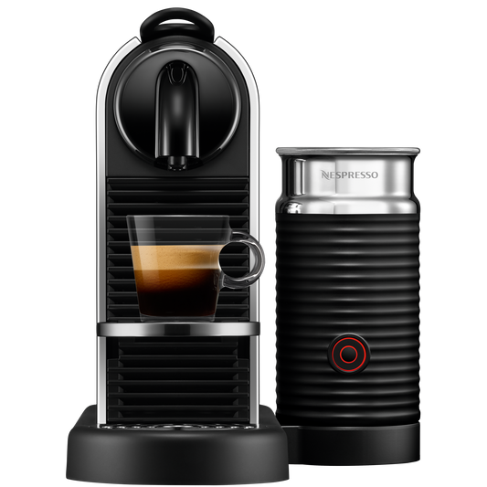 Nespresso CitiZ Platinum&milk D Stainless Steel Original Kaffeemaschine