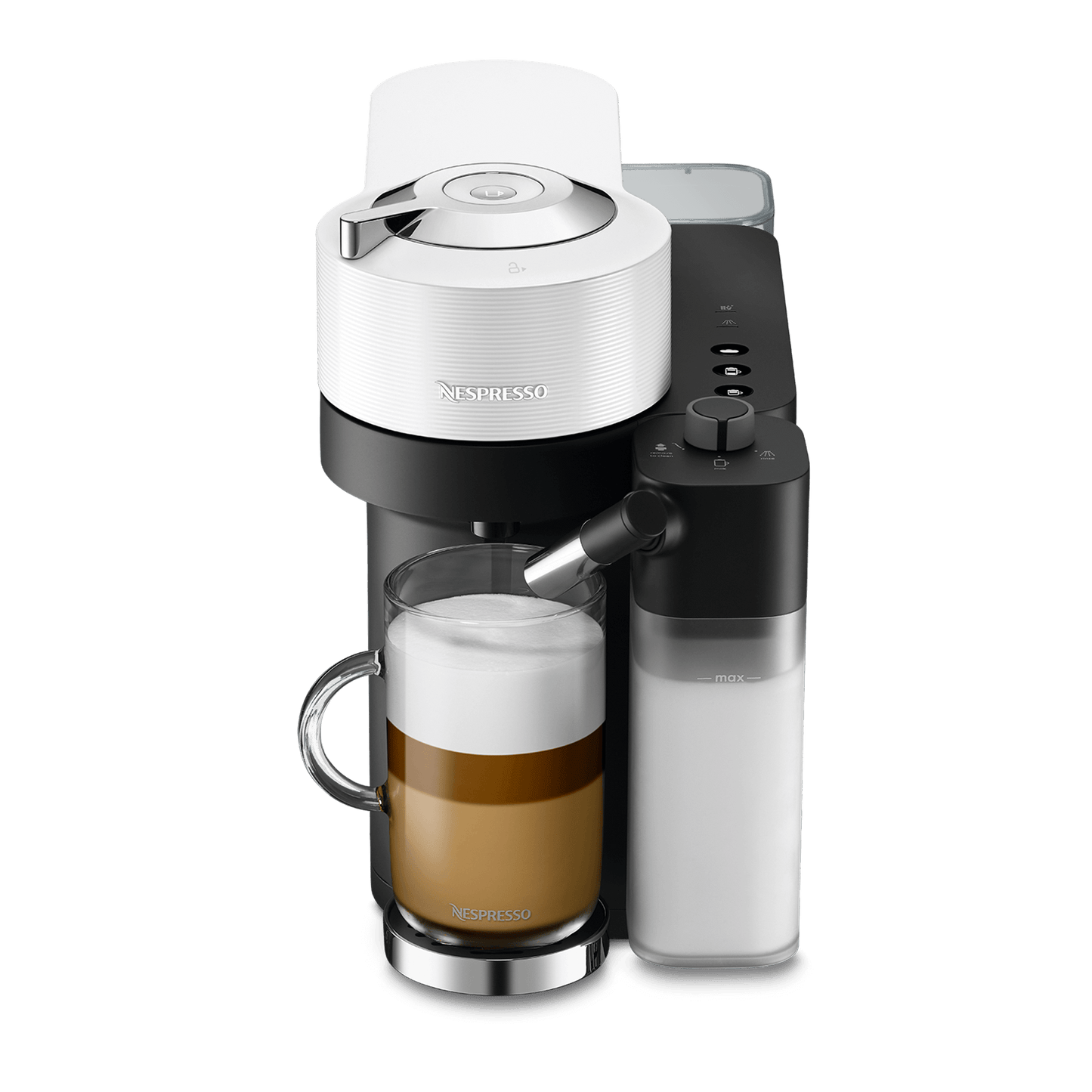 Nespresso VERTUO Lattissima Matte White & Glossy Vertuo Kaffeemaschine