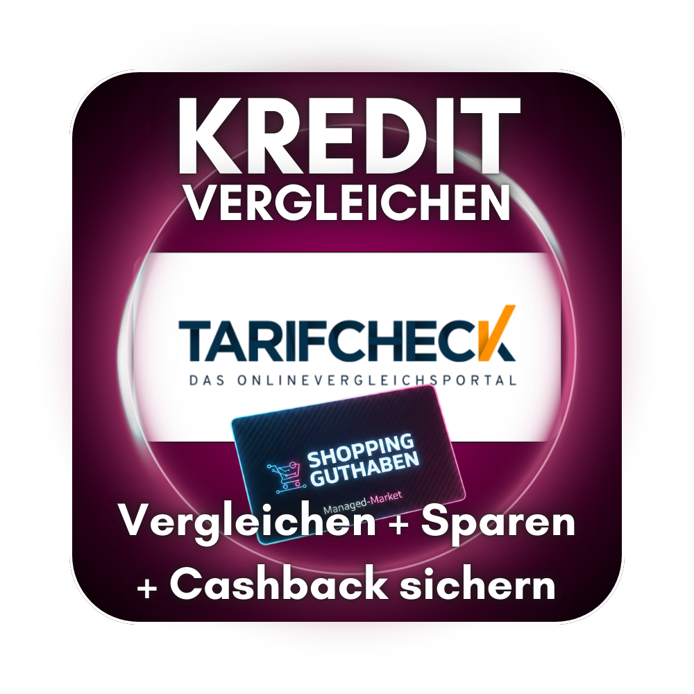 Kreditvergleich + 40€ Shopping-Power
