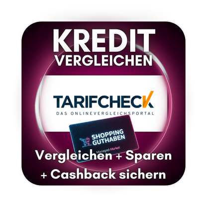 Kreditvergleich + 40€ Shopping-Power