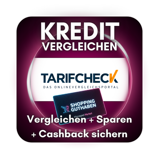 Kreditvergleich + Shopping Guthaben