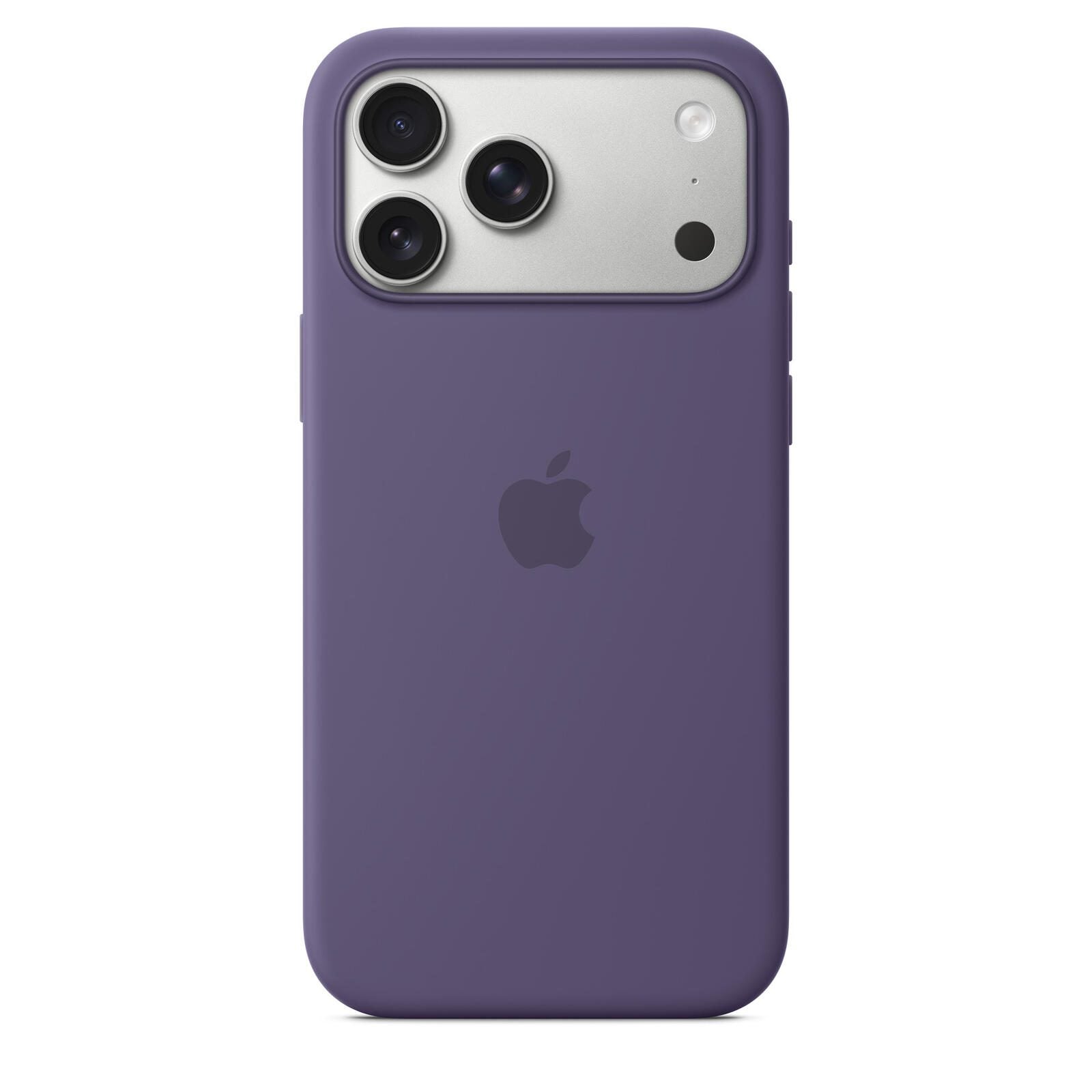Apple Silikon Case iPhone 17 Pro Max mit MagSafe (Nebelviolett)