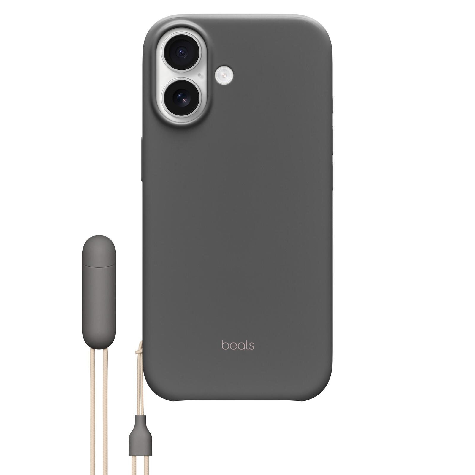 Beats iPhone 17 Kickstand Case mit MagSafe (Granitgrau)