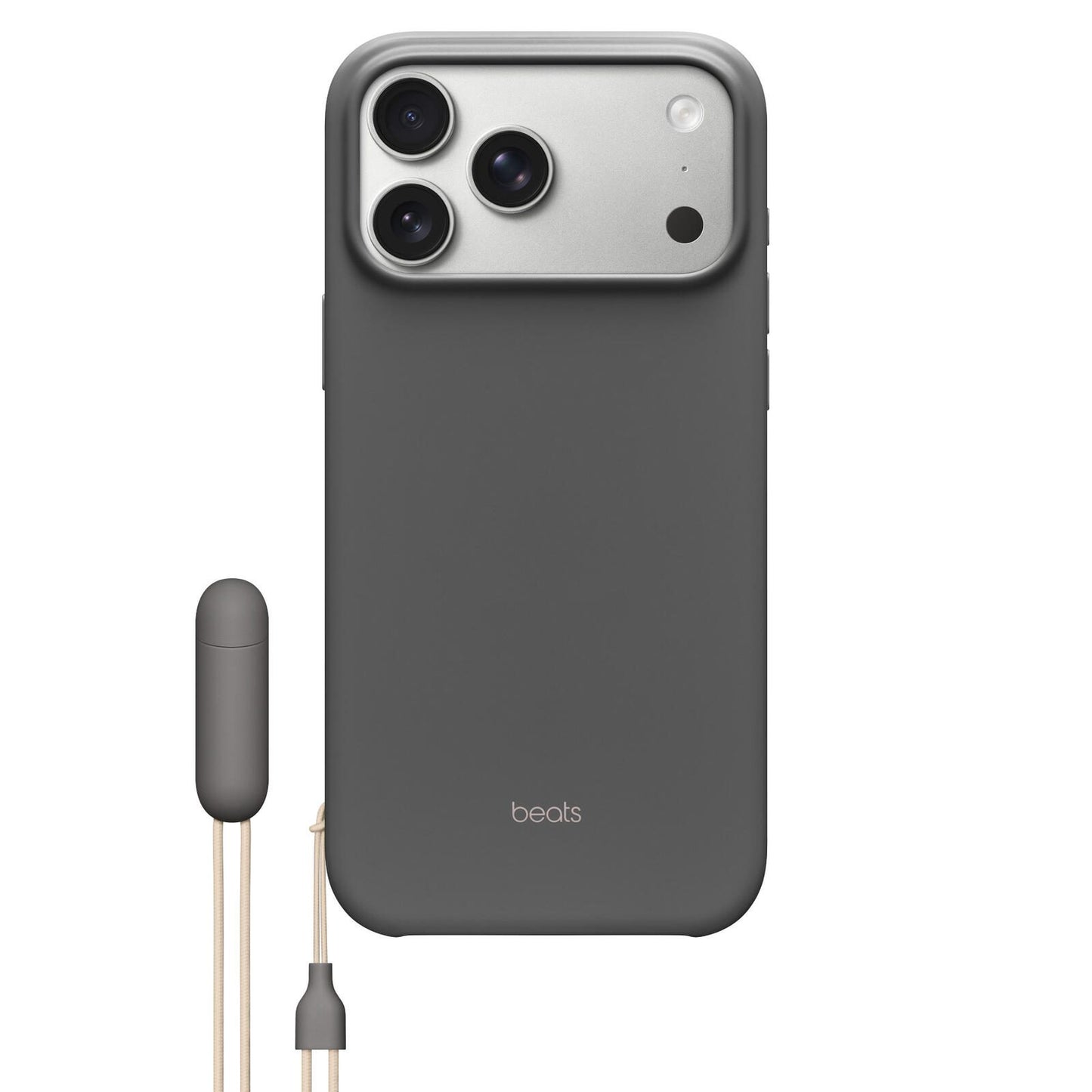 Beats iPhone 17 Pro Max Kickstand Case mit MagSafe (Granitgrau)