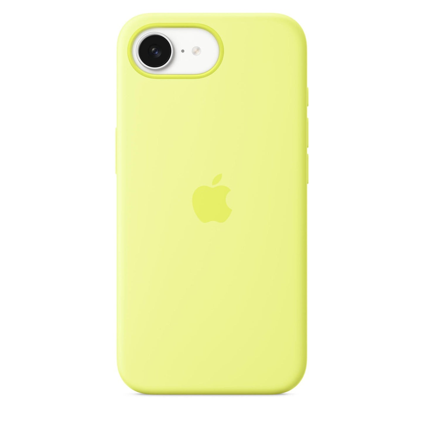 Apple Silikon Case iPhone 16e (Neongelb)