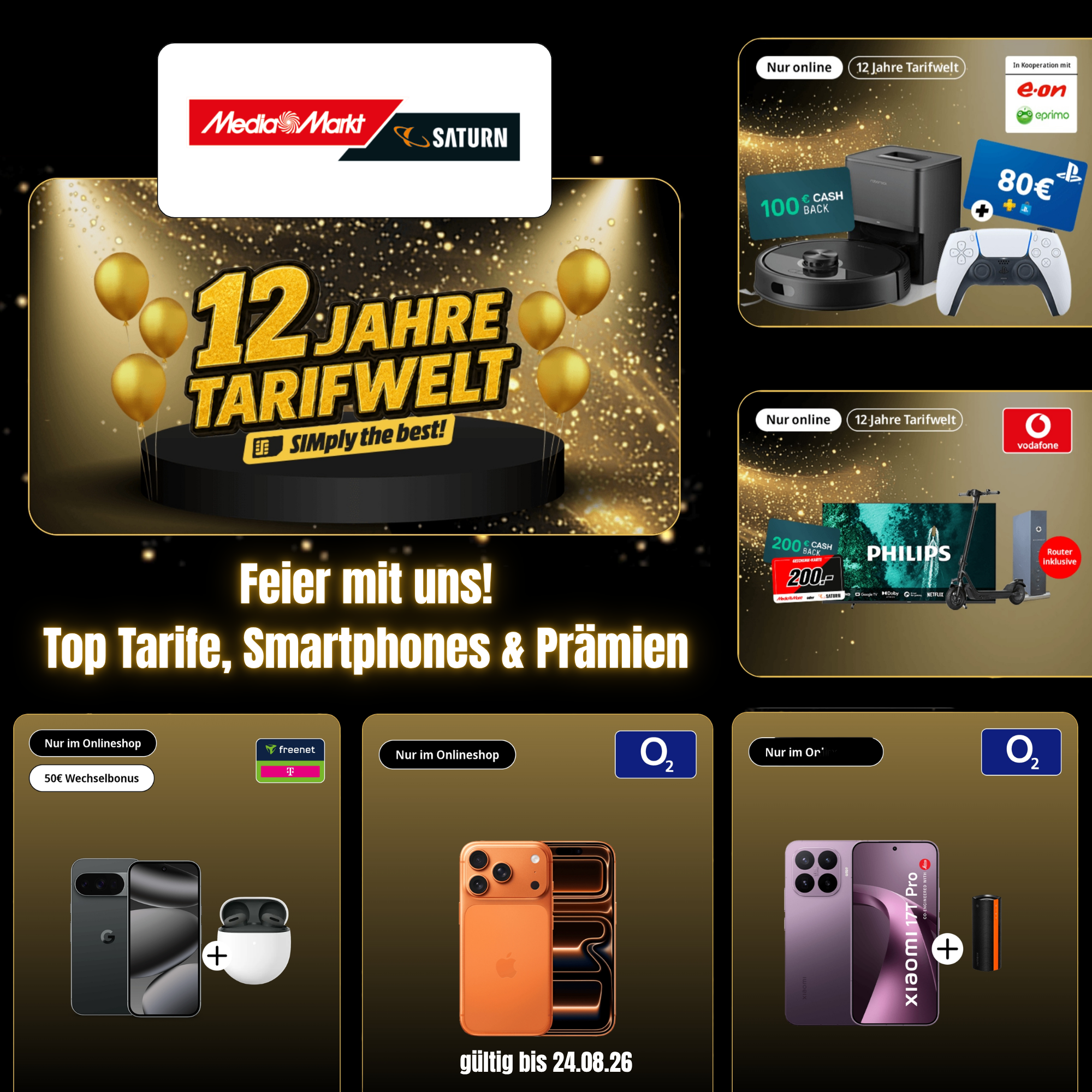Feier mit uns - MediaSaturn 12. Geburtstag