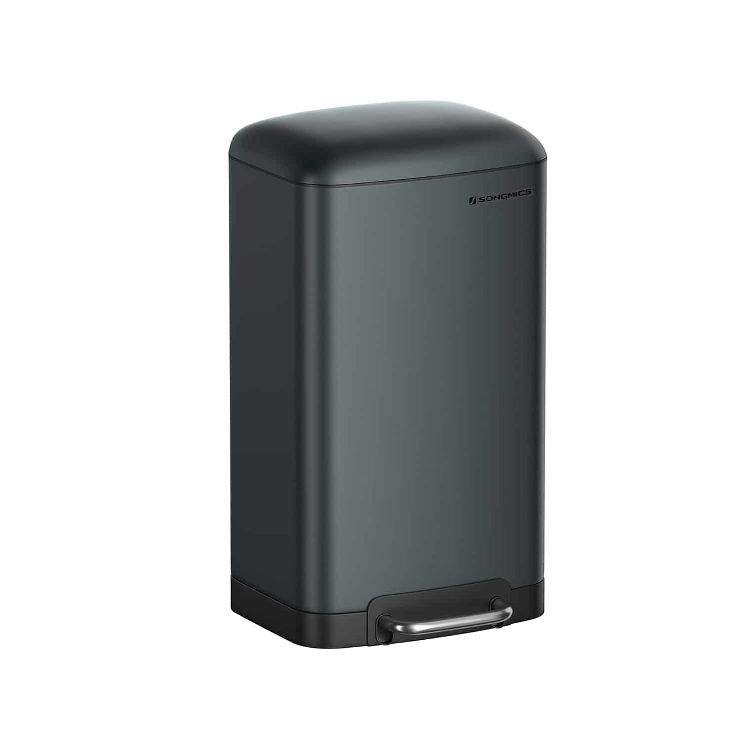 Mülleimer 30 Liter rauchgrau