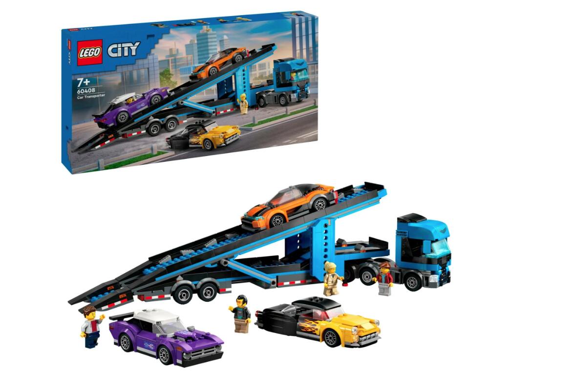 LEGO® City 60408 Autotransporter mit Sportwagen