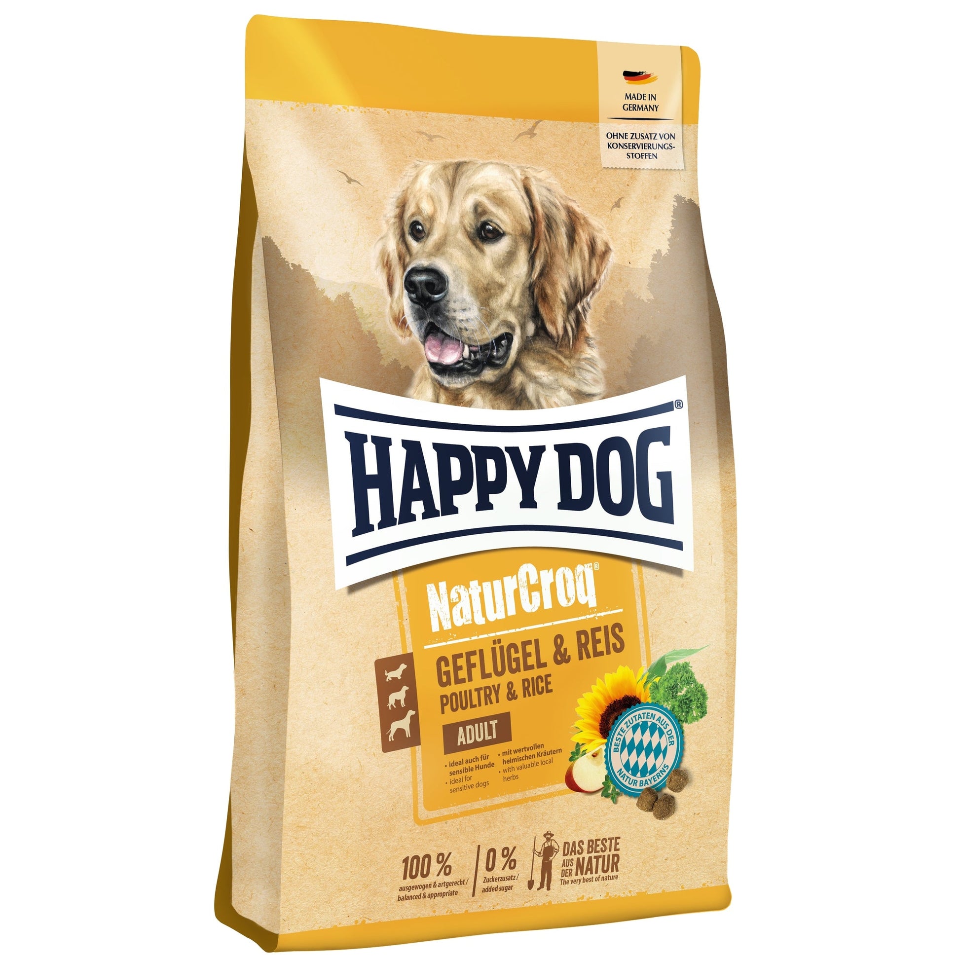 Happy Dog NaturCroq Geflügel pur & Reis