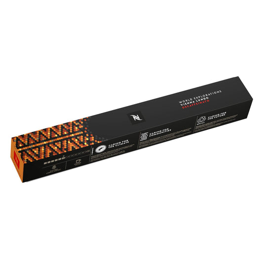 Nespresso Vienna Lungo Decaffeinato Original Line 10 Lungo (110ml) Kaffeekapseln 110 ml Rund & weich