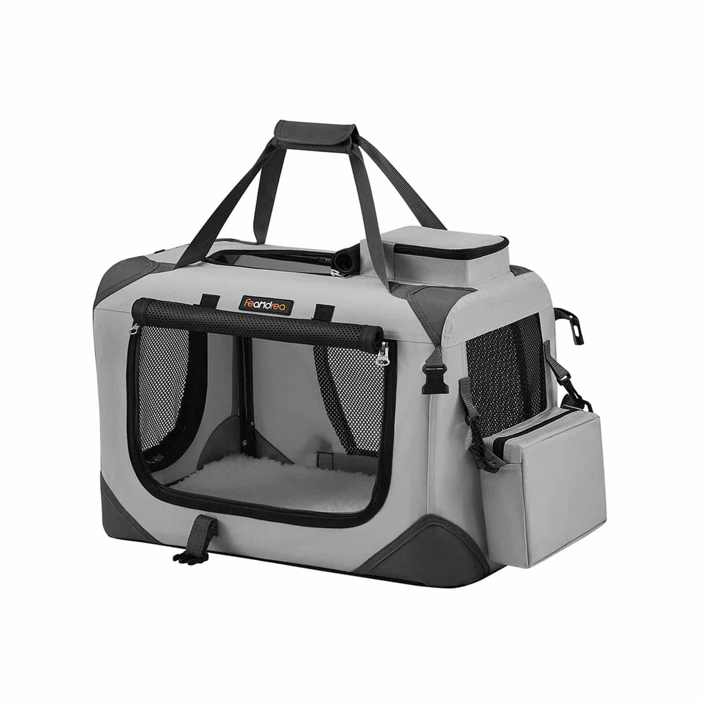 Hundebox S aus Oxford-Gewebe mit Griffen