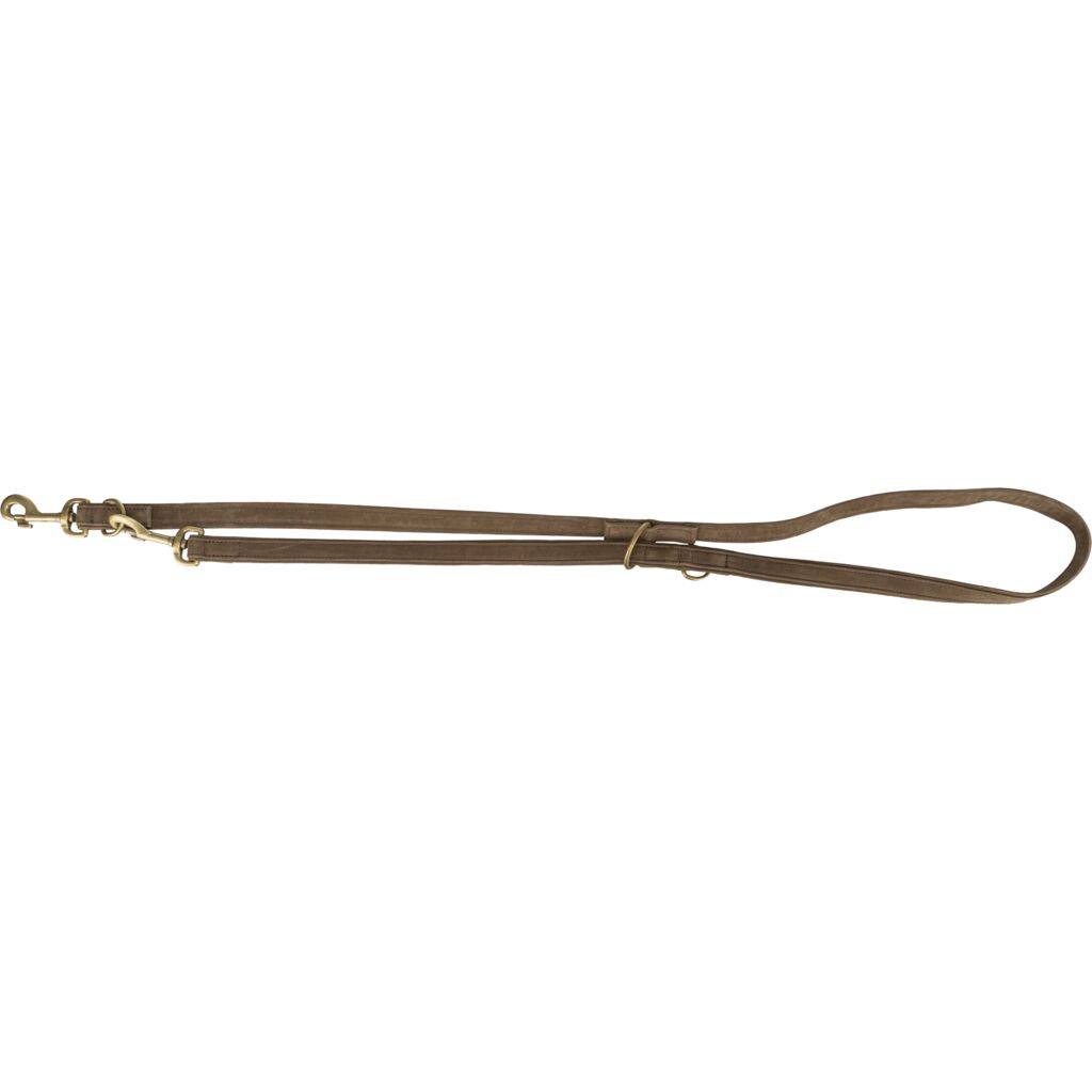 Pure V-Leine, Leder, braun