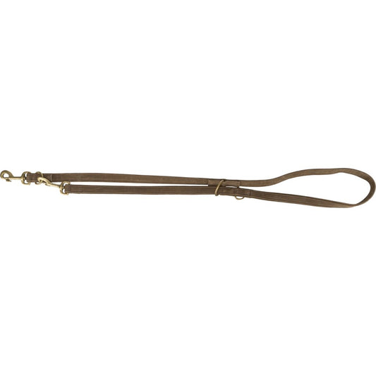 Pure V-Leine, Leder, braun