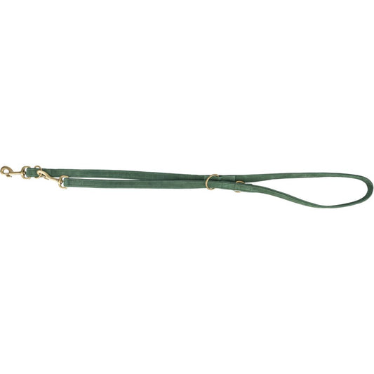 Pure V-Leine, Leder, salbei