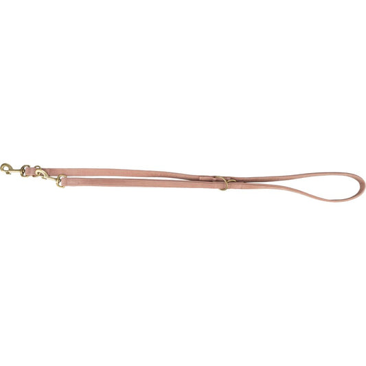 Pure V-Leine, Leder, rosa