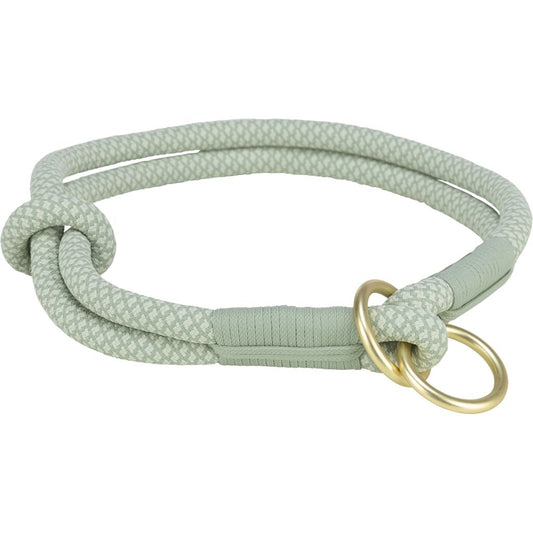 Soft Rope Zug-Stopp-Halsband, salbei/mint