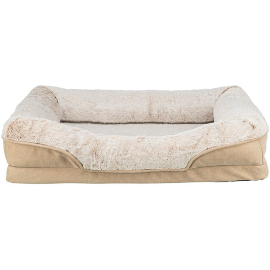 Vital Bett Lino Soft, eckig, beige