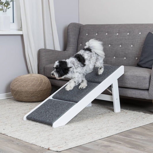 Rampe, ausklappbare Stufen, MDF