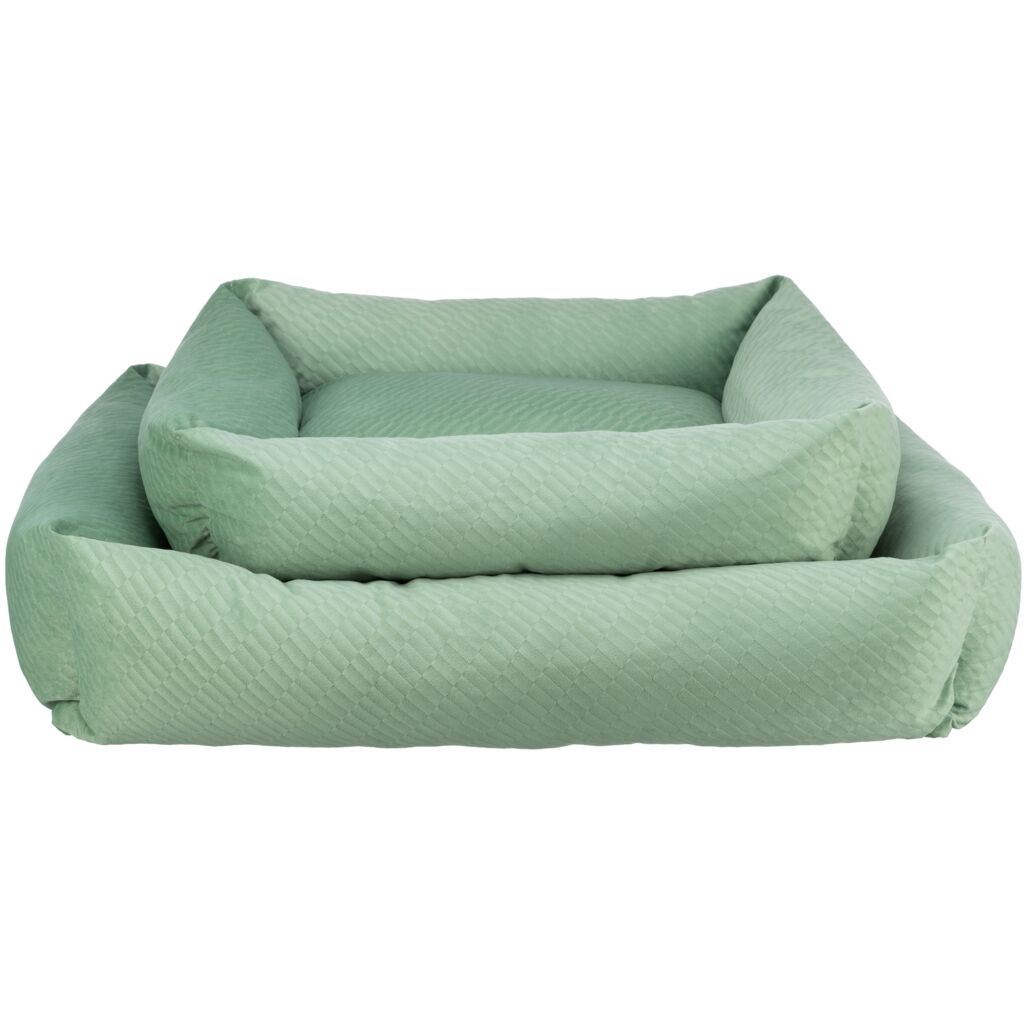 Bett Alena, eckig, salbei