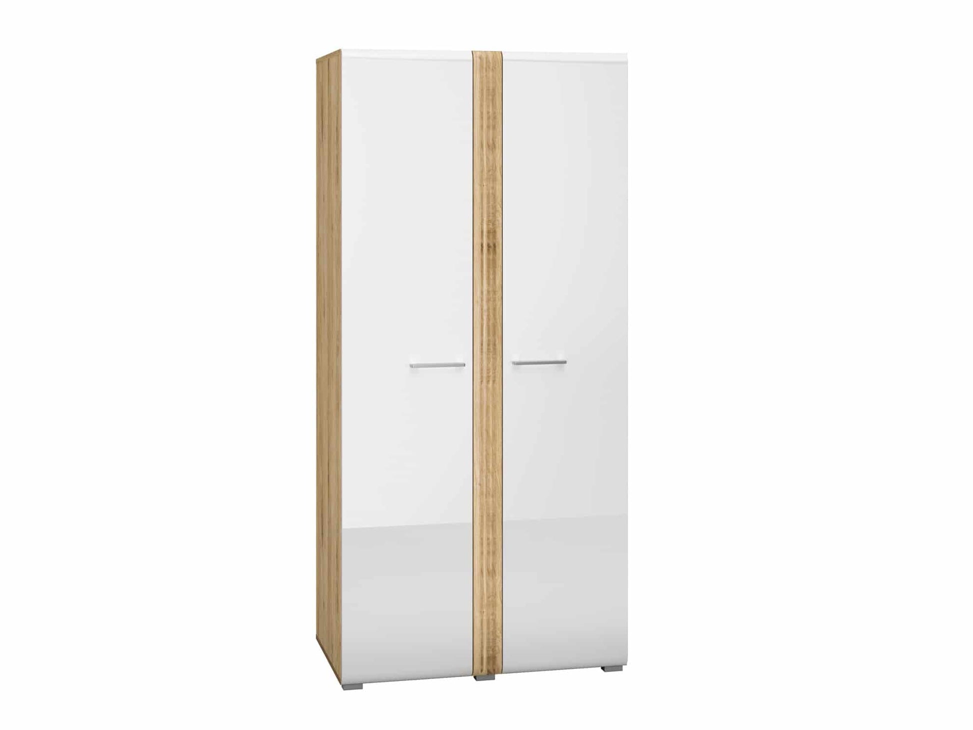 Adagio 01 Castello Eiche - Kleiderschrank weiß