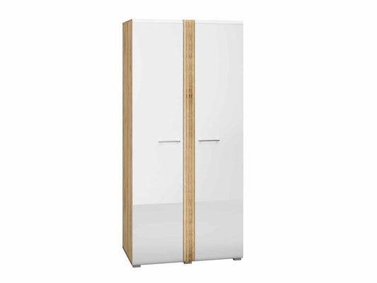 Adagio 01 Castello Eiche - Kleiderschrank weiß