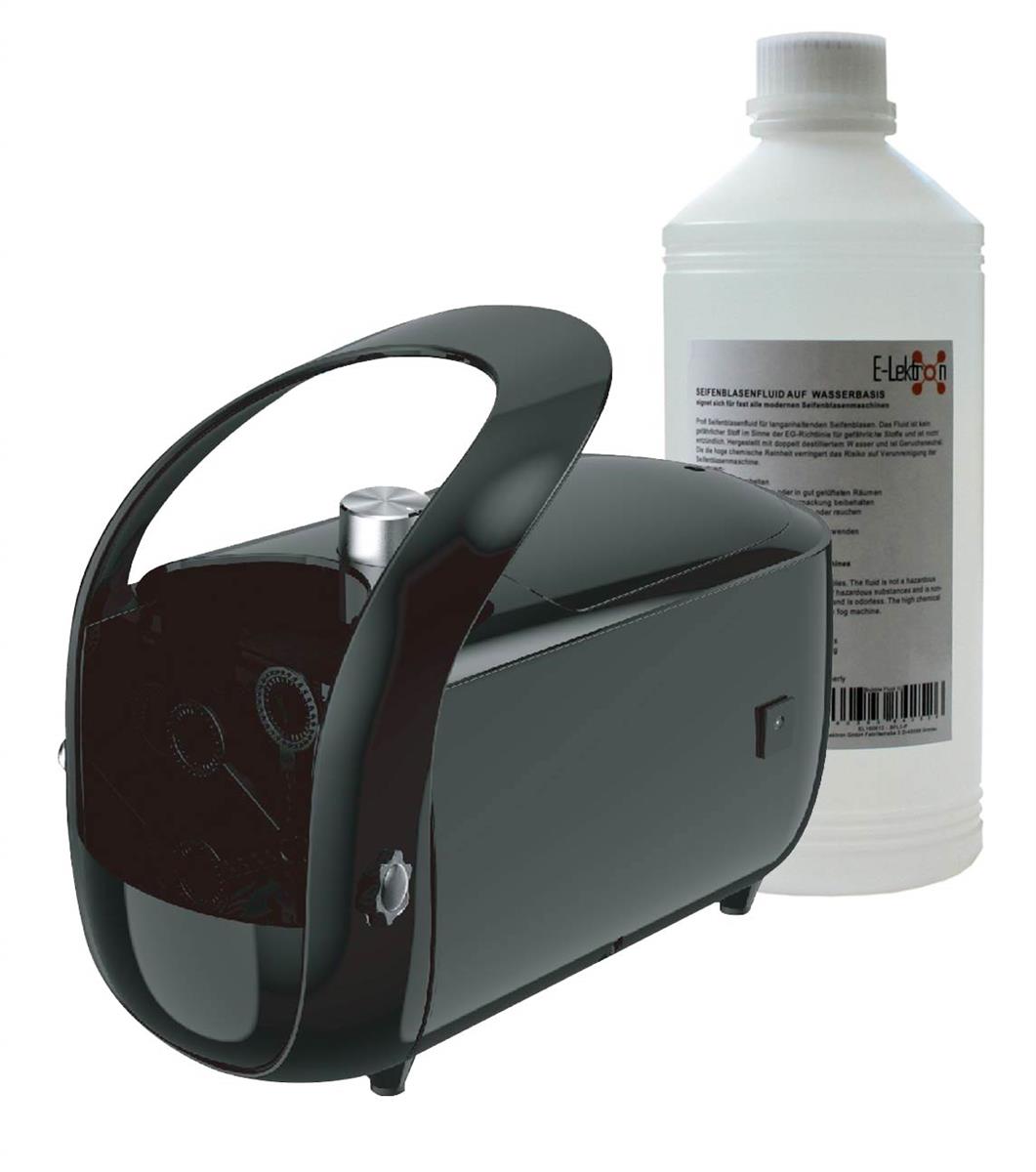 EL189069 E-Lektron B100 Seifenblasenmaschine USB inkl. 1L Fluid