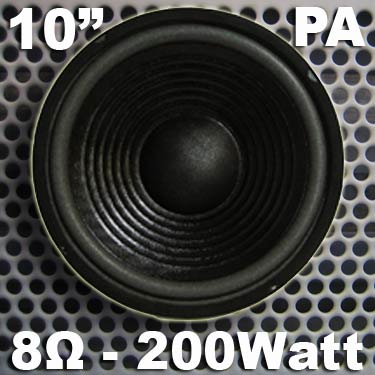 EL901204 MHB-10 PA-Basslautsprecher 10" / 25cm
