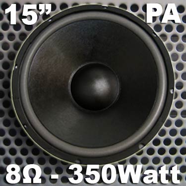 EL901209 MHB-15 PA-Basslautsprecher 15" / 38cm