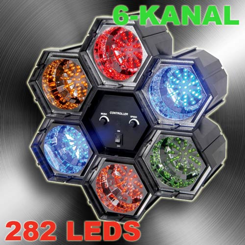 EL153361 LED Lichtorgel 6+1