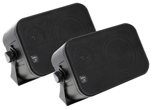 EL100009 Dynavox LS-5L3 mini stereo Lautsprecher Paar SCHWARZ