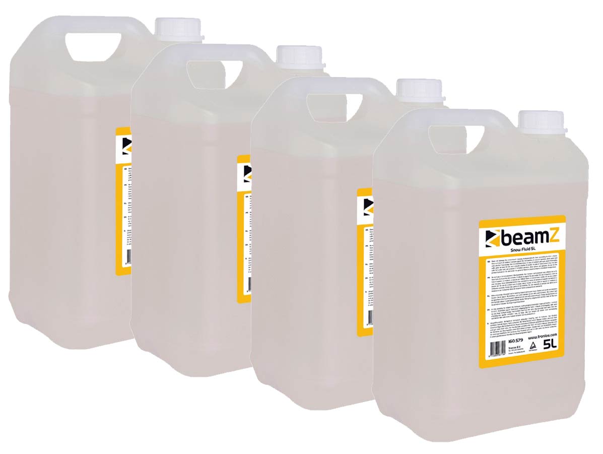 EL160589 Beamz Schneefluid 4x5L Kanister