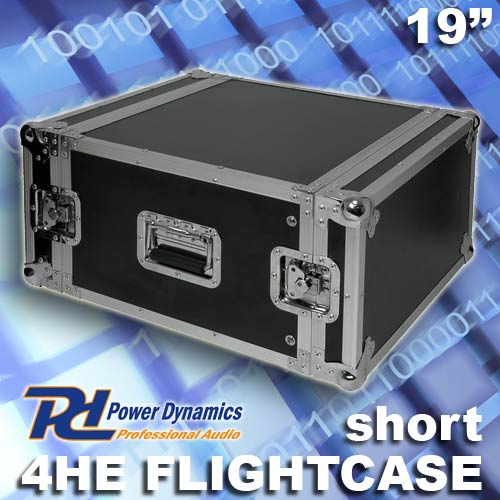 EL171426 Power Dynamics F4US Flightcase 19" - 4HE (short)