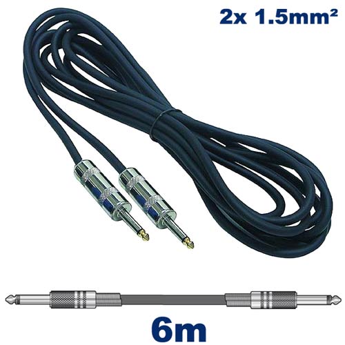EL177337 PD Connex CX29-6 Lautsprecherkabel Klinke 6m