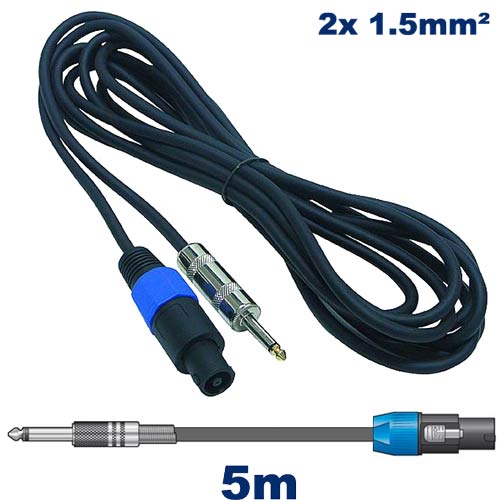 EL177578 PD Connex CX27-5 Lautsprecherkabel NL2-Klinke 5m (2x1,5qmm)