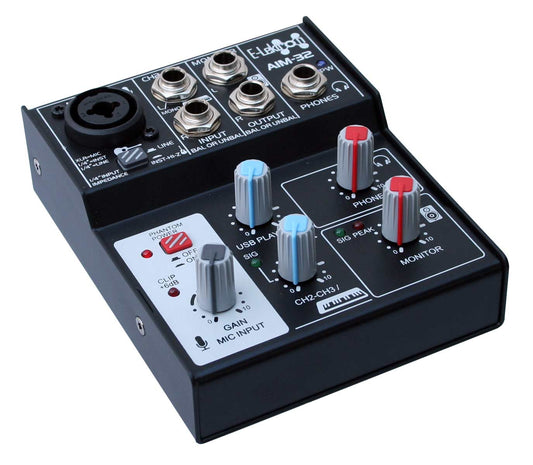 EL172601 E-Lektron AIM-32 Audio Mixer USB-Interface