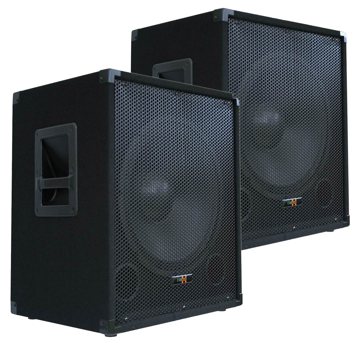 EL299070 E-Lektron SUB-Q38A Aktiv PA Subwoofer Paar