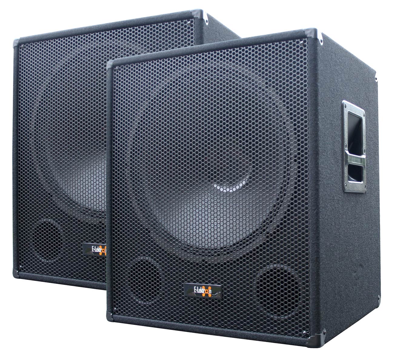 EL299073 E-Lektron SUB-Q45A Aktiv PA Subwoofer Paar
