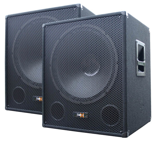 EL299073 E-Lektron SUB-Q45A Aktiv PA Subwoofer Paar