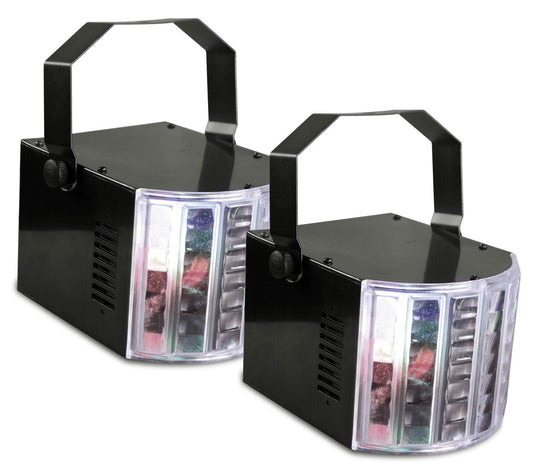 EL453542 E-Lektron Kinta-8W USB RGBW LED Party Lichteffekt Satz 2 Stück