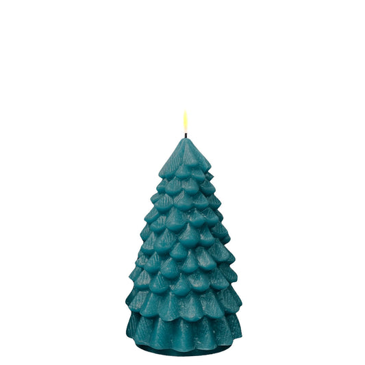 LED-Weihnachtsbaum, 18 cm, dunkelgrün