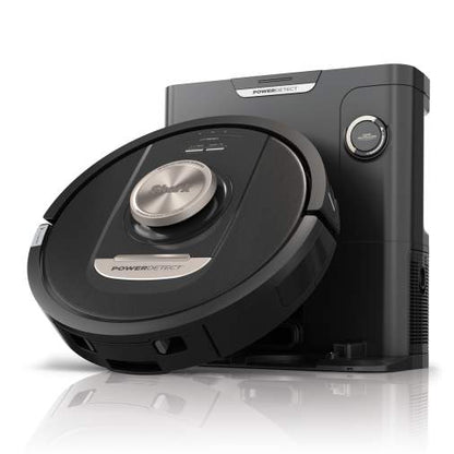 Shark Saugroboter mit Absaugstation – PowerDetect – Selbstentleerung – Schwarz
