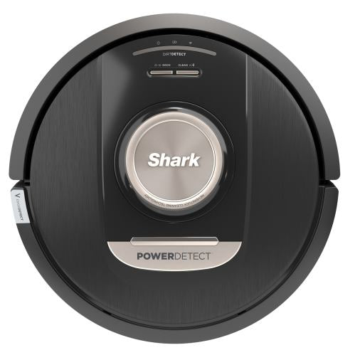 Shark Saugroboter mit Absaugstation – PowerDetect – Selbstentleerung – Schwarz
