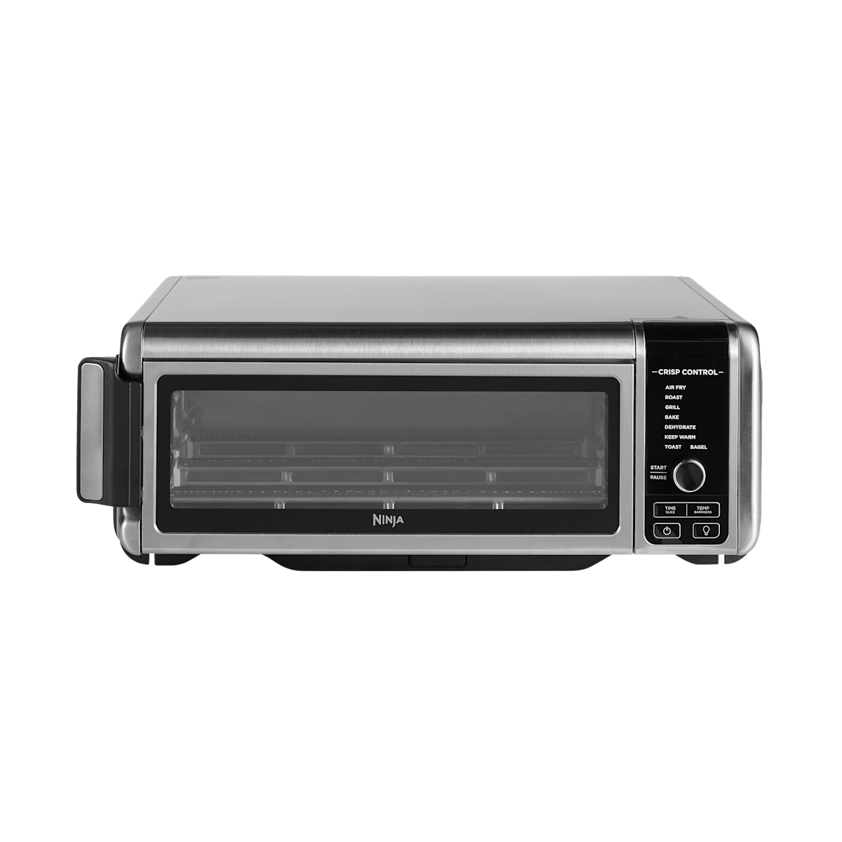 Ninja Ofen  Multifunktionsgerät  8 Zubereitungsfunktionen  Crisp Control-Technologie  75%% weniger Fett  silber  SP101EU