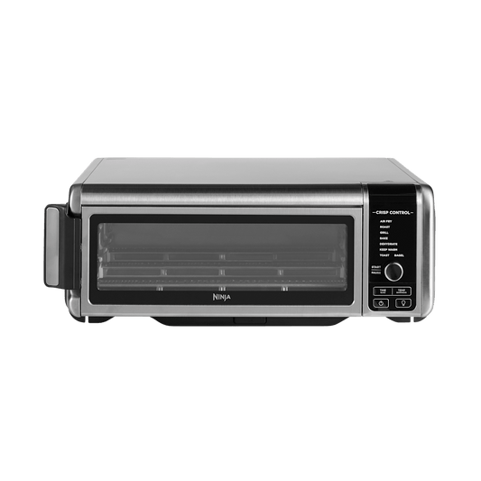 Ninja Ofen  Multifunktionsgerät  8 Zubereitungsfunktionen  Crisp Control-Technologie  75%% weniger Fett  silber  SP101EU