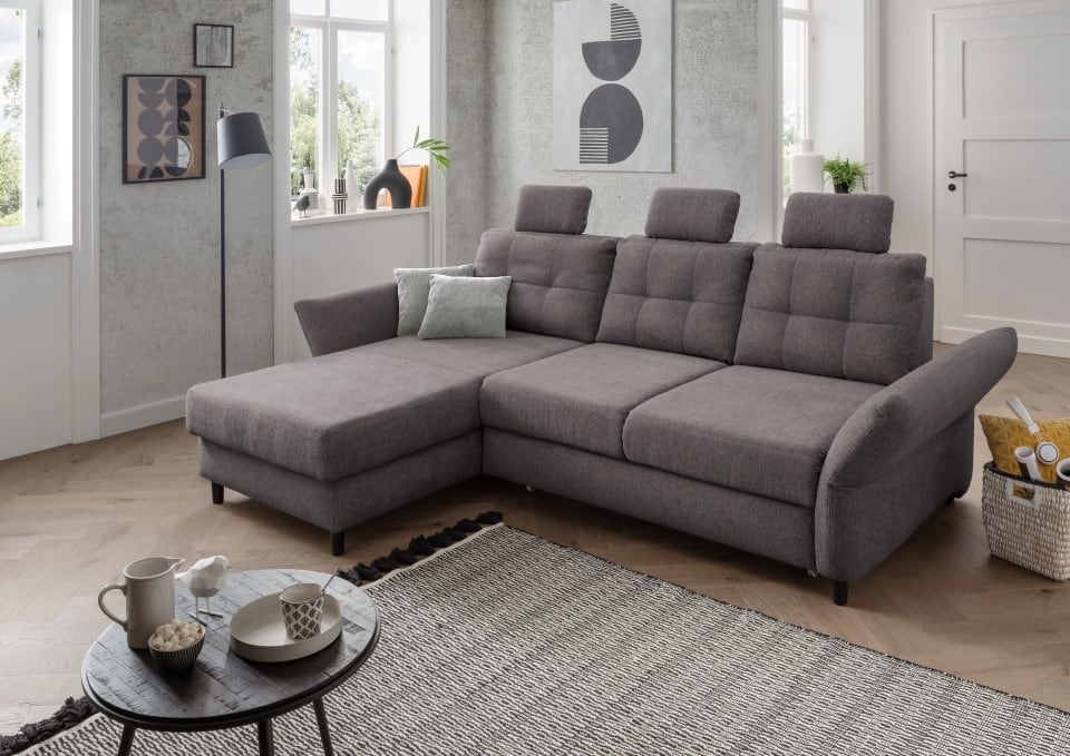 Luxus-Sofa Brizzini von Benformato mit Schlaffunktion &amp; Bettkasten